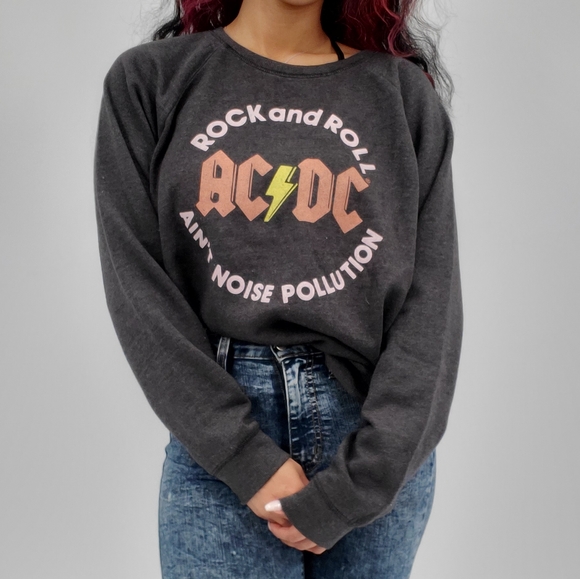 acdc crewneck sweatshirt